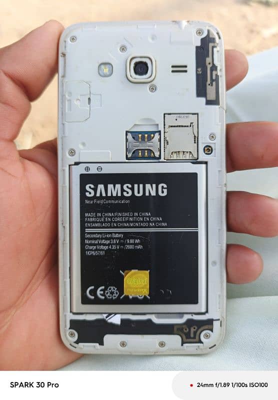 Samsung Galaxy j3 s pta approved dual sim battery health good 3