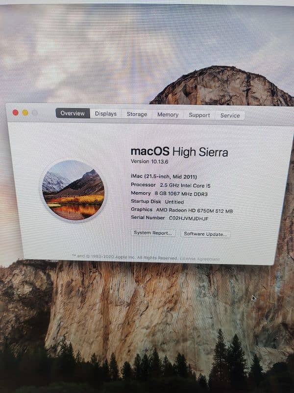 MacOS Apple high sierra 1