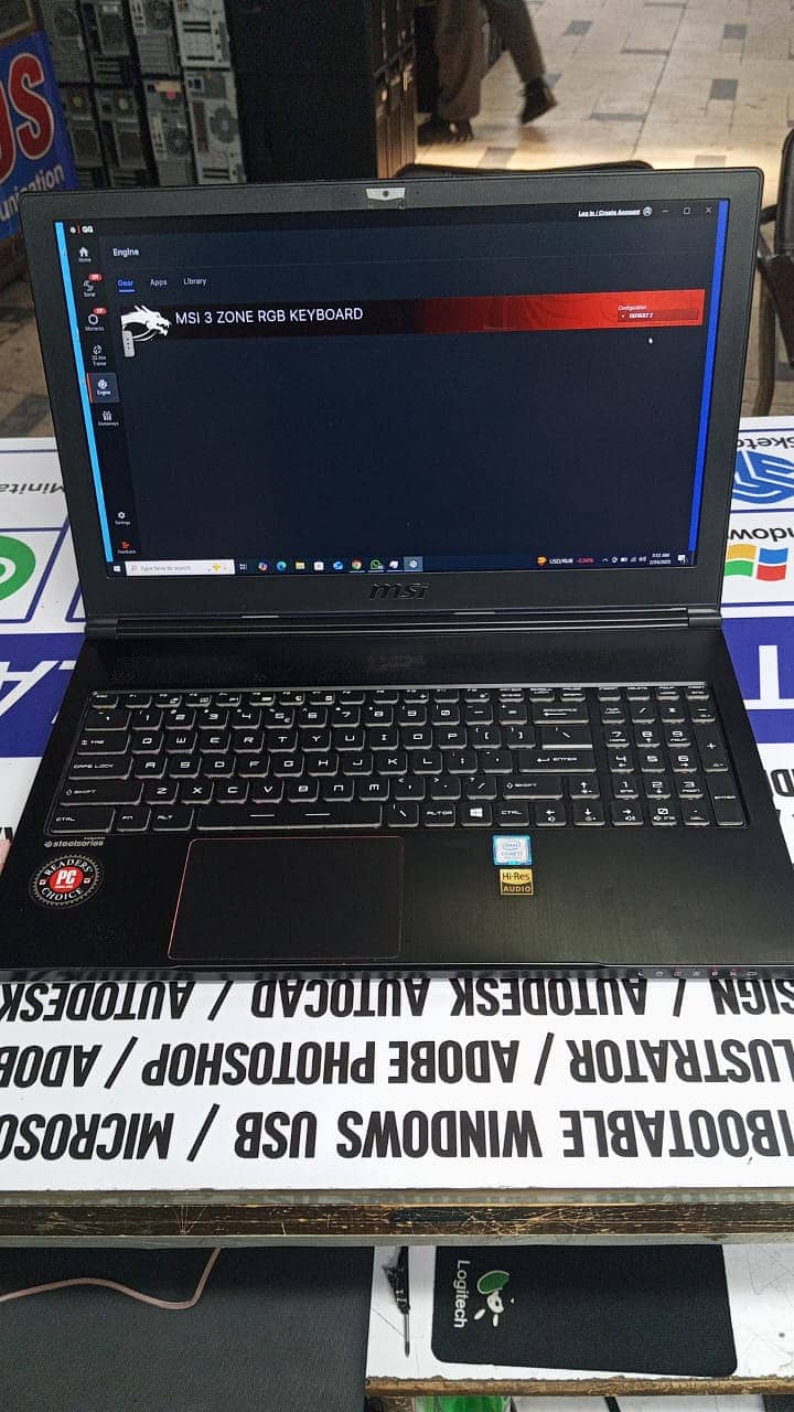 MSI GS63VR 7RF 0