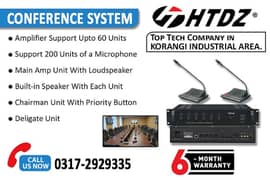 HTDZ Professional Conference System In Karachi