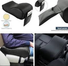 Car Center Console Armrest Cushion With Mobile Pocket