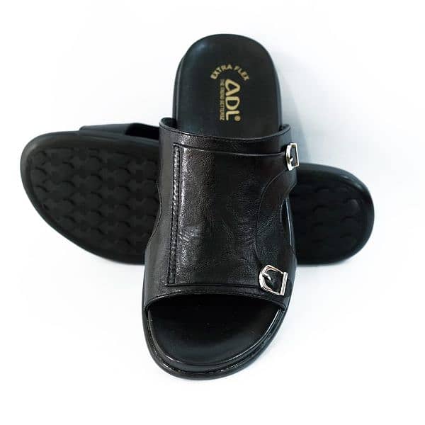 Mens leather Slipper 1