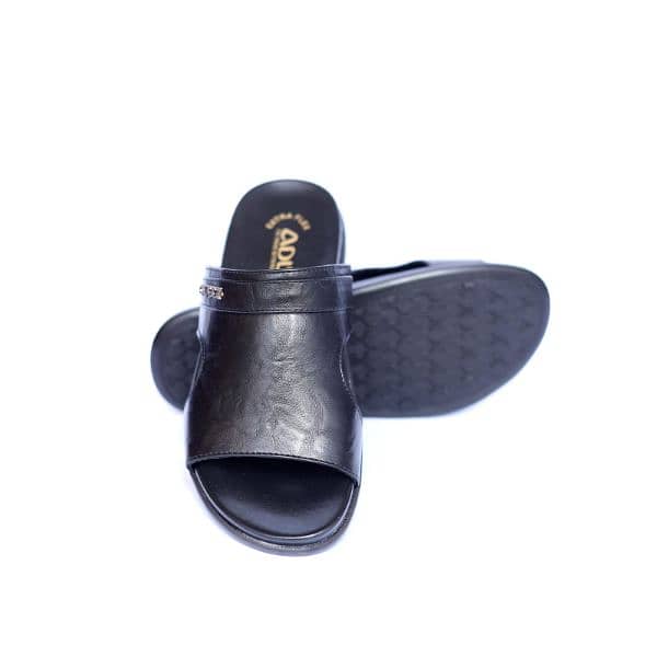 Mens leather Slipper 2