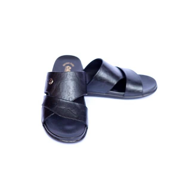 Mens leather Slipper 4