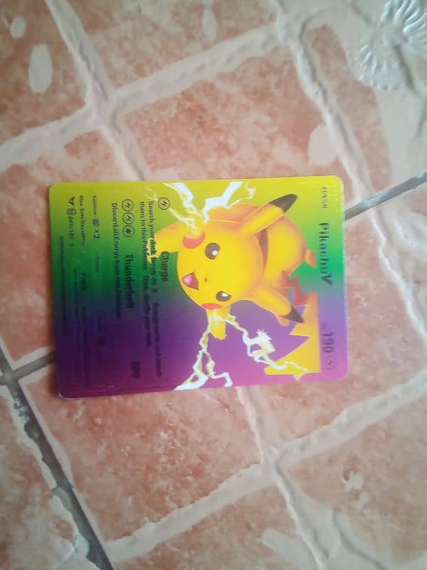 Pokemon Pikachu V 0