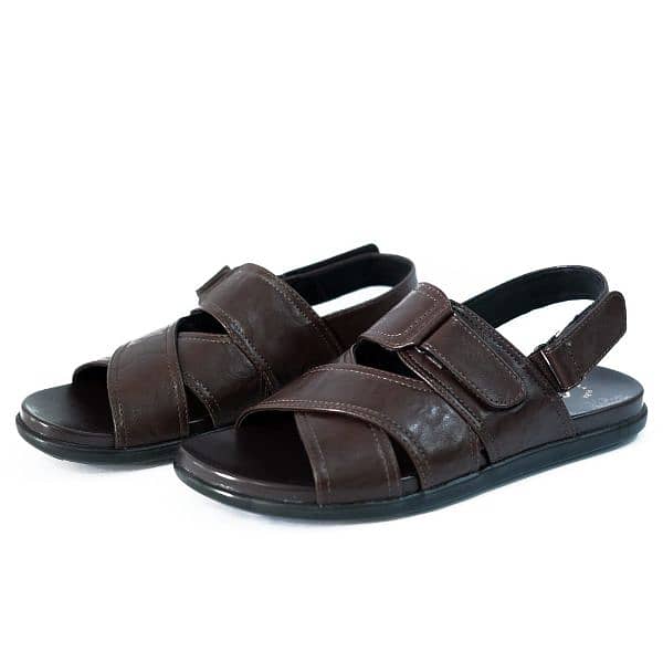 Mens leather sandal 0