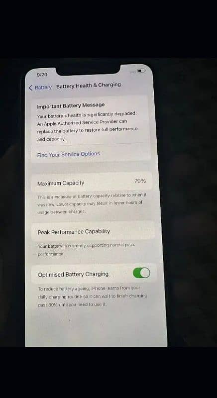 iphone xs max 64gb PTA approved Water pack 79 battery health 3