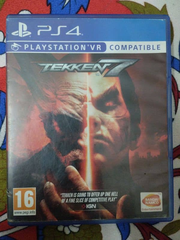 ps4 slim 500Gb with Tekken 7 2