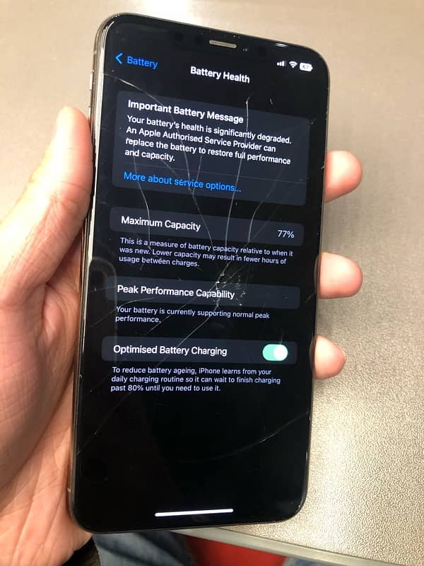 Iphone xs max 64gb PTA approved 4