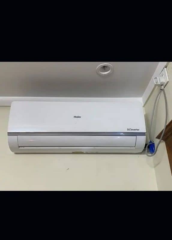 Haier 1 ton DC inverter heat and cool 0