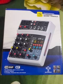 4 channel professional audio mixing console 16 DSP BT