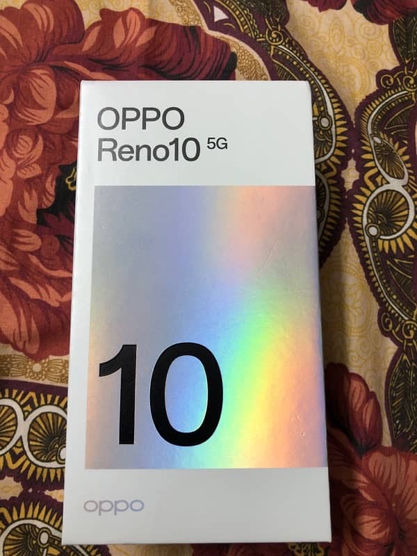 Oppo Reno 10 5g for sell 0