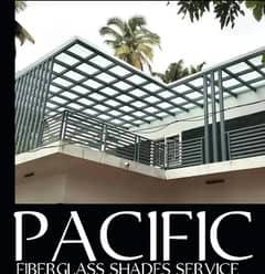 Fiber shades/fiberglass sheets/fiberglass window/fiber steel work
