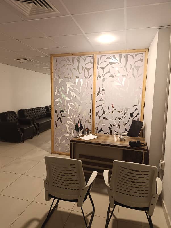 1100 sqft furnished office available for rent in WTC Islamabad 1