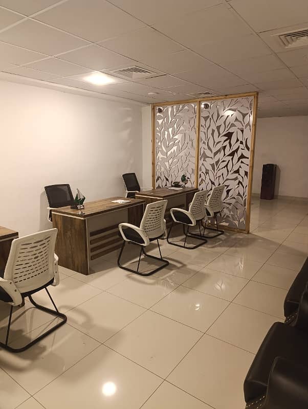 1100 sqft furnished office available for rent in WTC Islamabad 8