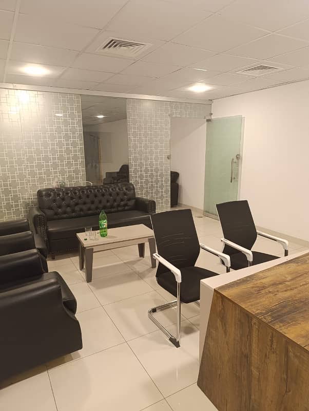 1100 sqft furnished office available for rent in WTC Islamabad 13