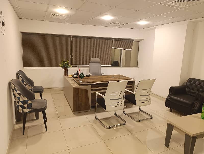 1100 sqft furnished office available for rent in WTC Islamabad 20