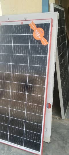 185w solar panel available with 5years volt ampear warranty