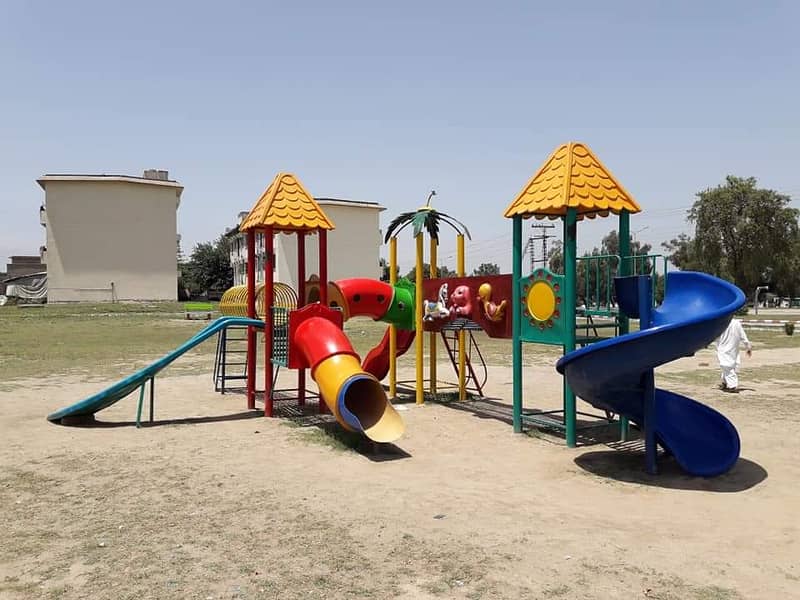 Slide/Swings/jhula/Spring rider/jungle gym/gazebo/bar/wall climbing 3