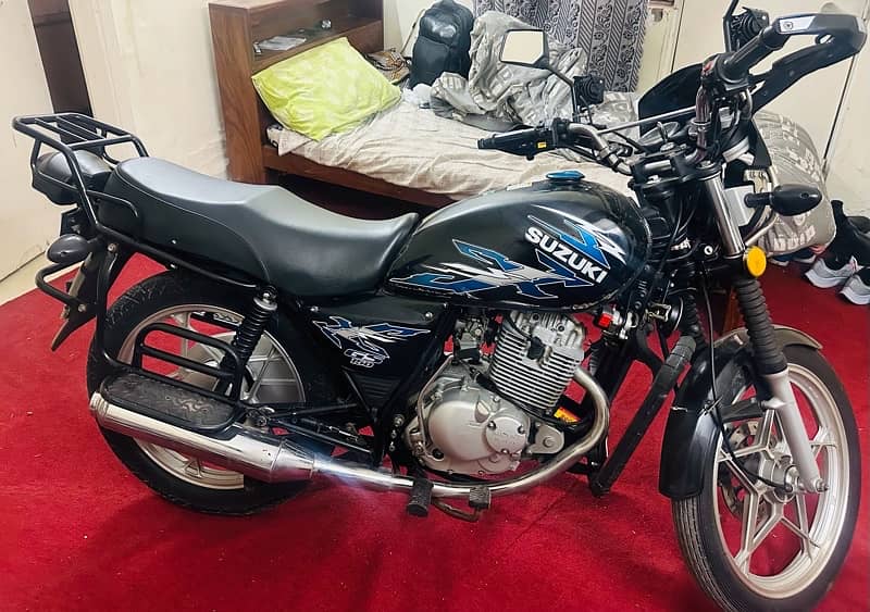 Suzuki GS 150SE 2021 Condition 10/10 Sealed Engine, Whatsap03180530150 3