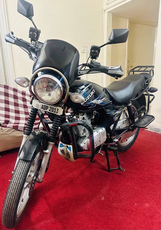 Suzuki GS 150SE 2021 Condition 10/10 Sealed Engine, Whatsap03180530150 5