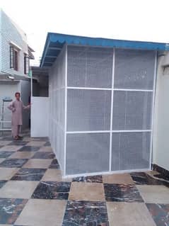 fiberglass shade,conopy fiberglass doors green net jali parking shad