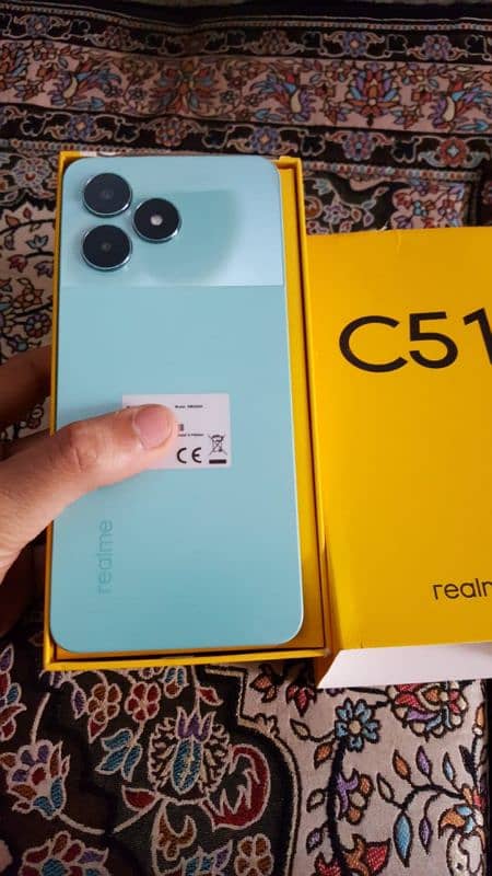 Realme C51 4/64 With Box Condition Like Brand new Under warranty 4