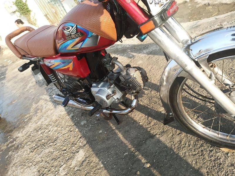 2022 model road prince 70cc 1