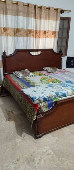 Dark Brown Bed 6 by 6