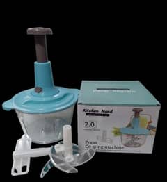 Hand chopper Manual Food Chopper, 2000ML/1.5 Liter/900 ML/330 ML Speed