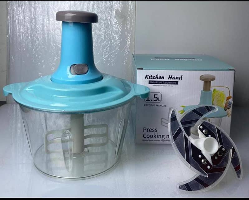 Hand chopper Manual Food Chopper, 2000ML/1.5 Liter/900 ML/330 ML Speed 1