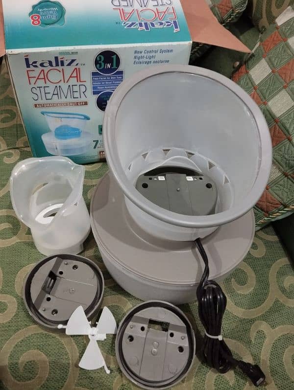 Facial Steamer Kaliz 3in1 (Brand new) 4