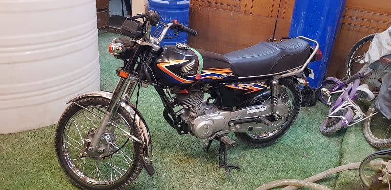 Honda cg125 karachi no model 2017 5