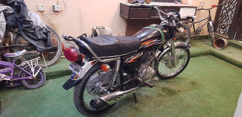 Honda cg125 karachi no model 2017 9