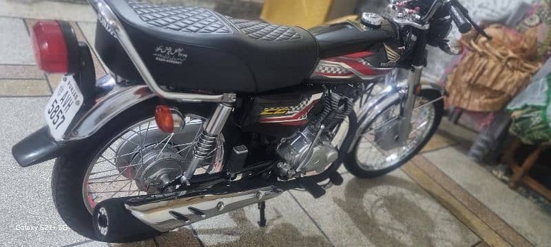 honda cg125 black colour janiun bike 1