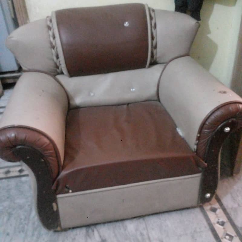 Leather Sofa Set 2