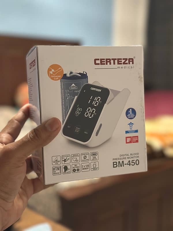 Certeza BM 450 Blood Pressure Monitor 0