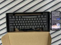 Redragon K630 Dragonborn 60% Wired Gaming Black Keyboard - Pink Light