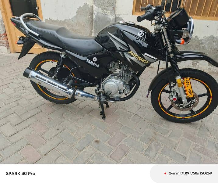 Yamaha ybr 125 G 2019 model full lush condition 2