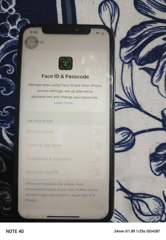 iPhone xs 64 gb non pta ufone sim work 6