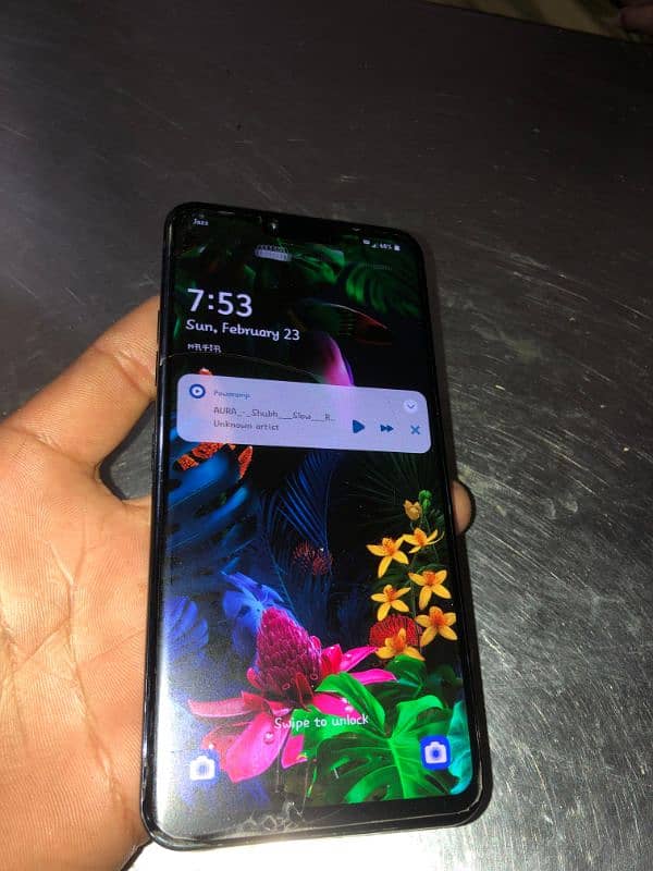 LG G8 thinq 6gb 128 gb single sim pta approved 7