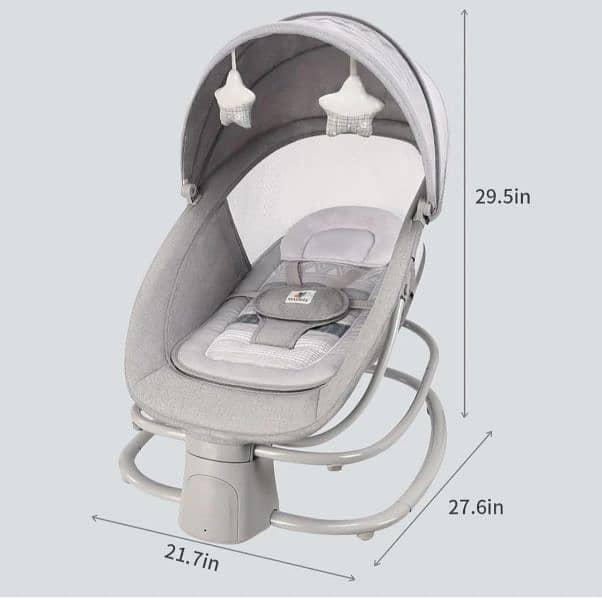 4 in 1 Mastela bassinet/ baby swing 3