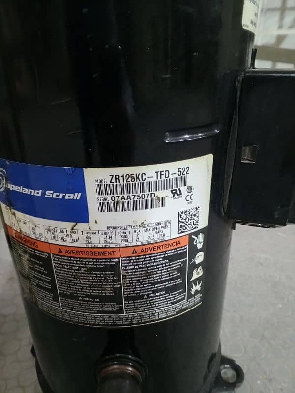 Copeland Scroll 10 hp AC Compressor for sale 2