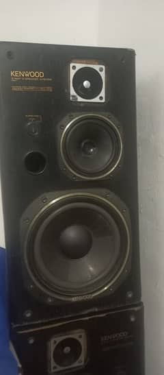 Kenwood speakers S-V 77 E Made in Japan good condition