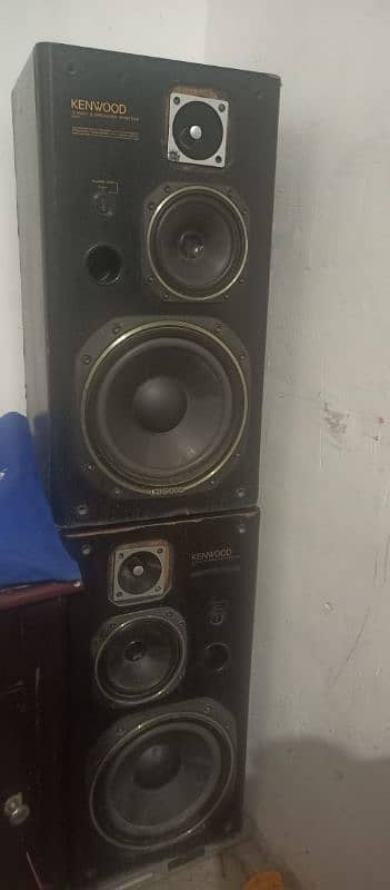 Kenwood speakers S-V 77 E Made in Japan good condition 1