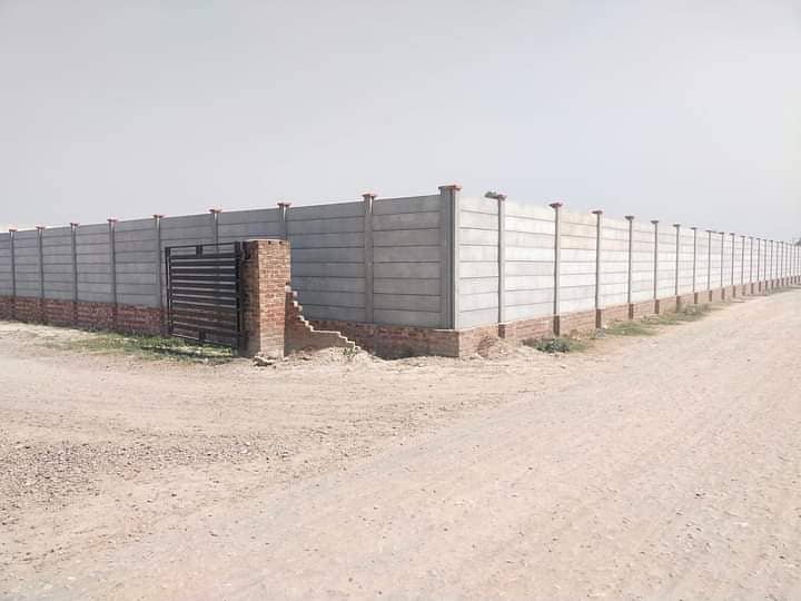 precast boundary wall/ boundary wall/Girders, slabs, control shed roo 5