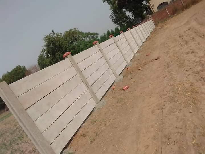precast boundary wall/ boundary wall/Girders, slabs, control shed roo 7