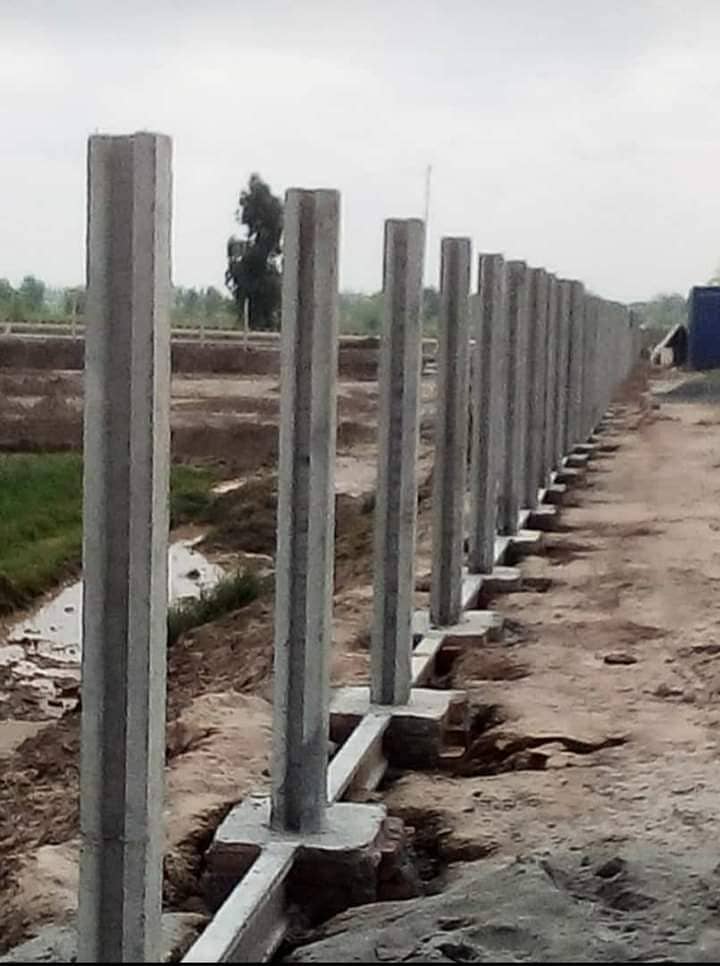 precast boundary wall/ boundary wall/Girders, slabs, control shed roo 13