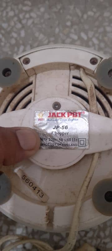 chopper original jack pot england technology 4