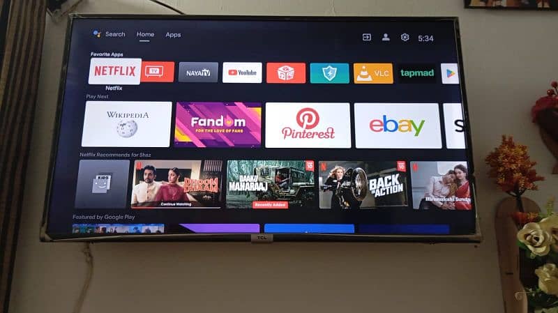 TCL Smart android LED TV Model-S6500 2